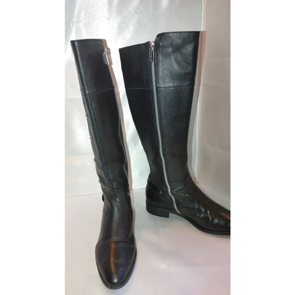 Michael Kors Leather Boots Size 9.5M